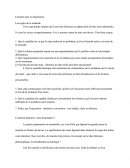 Conseils pour la dissertation