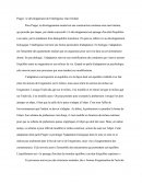 Piaget : le développement de l'intelligence chez l'enfant
