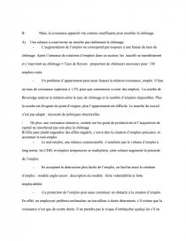 chomage et croissance dissertation
