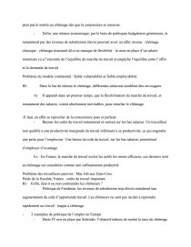 chomage et croissance dissertation