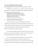 Note sur le processus de restructuration de la dette extérieure de la Côte d'Ivoire sous l'initiative des pays pauvres très endettés