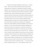 Rapports Entre Le Président De La République Et Le Premier Ministre