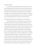 Question De Corpus Et Commentaire Composé