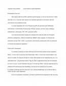 Analyse De Pratique: d'un patient arrivant au bloc opératoire, Mme L