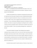 « La connaissance que nous avons des autres est fort sujette à l’erreur si nous n’en jugeons que par les sentiments que nous avons de nous-mêmes » Que pensez vous de ces propos de Nicolas Malebranche ?