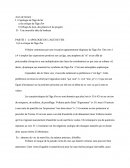 Commentaire sur un texte sur l'âge d'or Voltaire