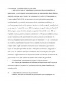 Commentaire De L'arrêt Esclatine 29/07/1998: l’indépendance du commissaire de gouvernement face au gouvernement