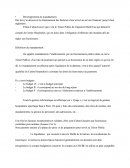 Rapport de mandatement