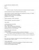 Fiche descriptive d'une situation de communication