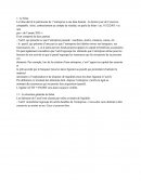Le bilan