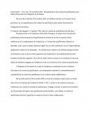 Arrêt 28 nov 2006: Requalification d'un contrat de qualification pour défaut d'exécution de l'obligation de formation