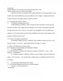 Commentaire Composé de l'Incipit De Thérèse Desqueyroux