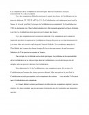 Les compétences de la Confédération et la Constitution