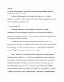 Méthode de la dissertation