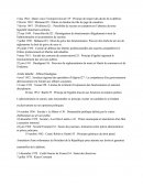 Résumés Arrêts