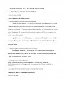 Le marche interieur : les libertes de circulations