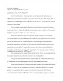 Commentaire d'arrêt de la cour de cassation, assemblée plénière 29 Juin 2007: la responsabilité du fait d'autrui