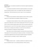 Economie générale - BTS Communication: baisse de la capacité de production en 2008 et 2009 chez les constructeurs automobiles