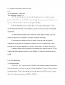 L'évolution De La Vie Politique En France De 1945 à Nos Jours