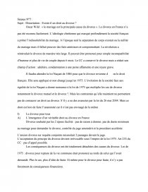 Dissertation Existe T Il Un Droit Au Divorce Etude De Cas Justineroy