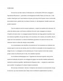 Devoir anglais: étude du document FORWARD