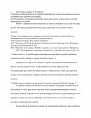 Situation d'une entreprise