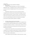 Réforme Sur L'orthographe