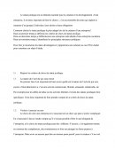 Le Statut Juridique De L'entreprise