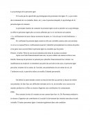 Psychologie De La Personne Agée