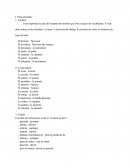 Fiche de vocabulaire espagnol