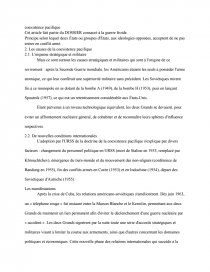 dissertation histoire la coexistence pacifique dissertation histoire la coexistence pacifique