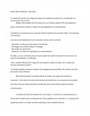 Note de synthèse Ricard