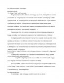 Theories Linguistiques