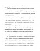 Crise économique de 2008 aux Etats-Unis: causes-conséquences-solutions