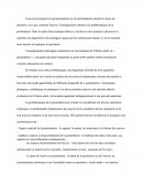 La présentation en arts