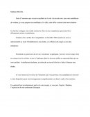 Lettre De Motivation
