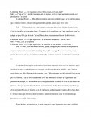 Extrait du conte philosophique Entretien D'un père Avec Ses Enfants de Diderot