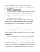 La Convergence Lithospherique