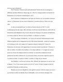 Qu’est-ce que la Modernité ?