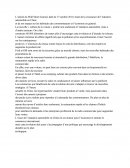 Devoir Anglais sur l'automobile