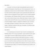 Étude de documents