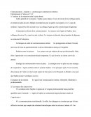 Le Communication – chapitre « communiquer oralement en interne »