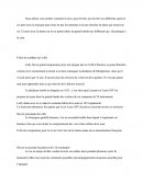 Fiche de synthèse sur le compositeur Lully