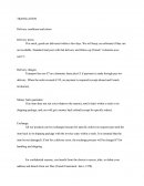 Traduction d'entreprise (document en anglais)