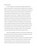 Les marchés mondiaux