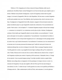 Introduction Sur Gargantua Litterature Analyse Sectorielle Serahuzumaki