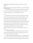 Étude du Extrait du discours du président Bush à l'Académie militaire de West point, 1er juin 2002