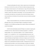 Commentaire de texte sur le Chapitre 1 du conte philosophique Candide De Voltaire