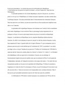 Droit Civil: dissertation : Les limites des pouvoirs du Président de la République