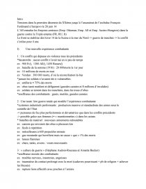 Dissertation histoire premiГЁre guerre mondiale